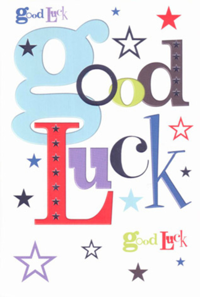 With its vibrant, celebratory energy, this Edgware-inspired good luck card becomes a miniature festival of colour and optimism. Each letter leaps out with unique personality: wide, gentle pastel blues reflect the calm of Edgware's parks, while deep blacks and exuberant reds channel the pulse of local markets and the liveliness of Station Road. Dazzling stars dot the scene, their varying shades and sizes echoing the diverse community and joyful gatherings familiar in the area. The design feels like the gentle applause and laughter of loved ones, the kind found cheering from the side-lines at Queensbury or Mill Hill Park as someone embarks on a new chapter. Clean white space allows each colour and font to shine, lending the card a crisp, contemporary elegance while maintaining a heartwarming sincerity. In hand, the card feels substantial and smooth, its promise of luck made tangible with every touch. More than just a note of encouragement, it's a vibrant talisman, ready to accompany someone on their journey-be it a new job, an important test, or a leap into the unknown-infused with the authenticity, community spirit, and belief so central to Edgware life.